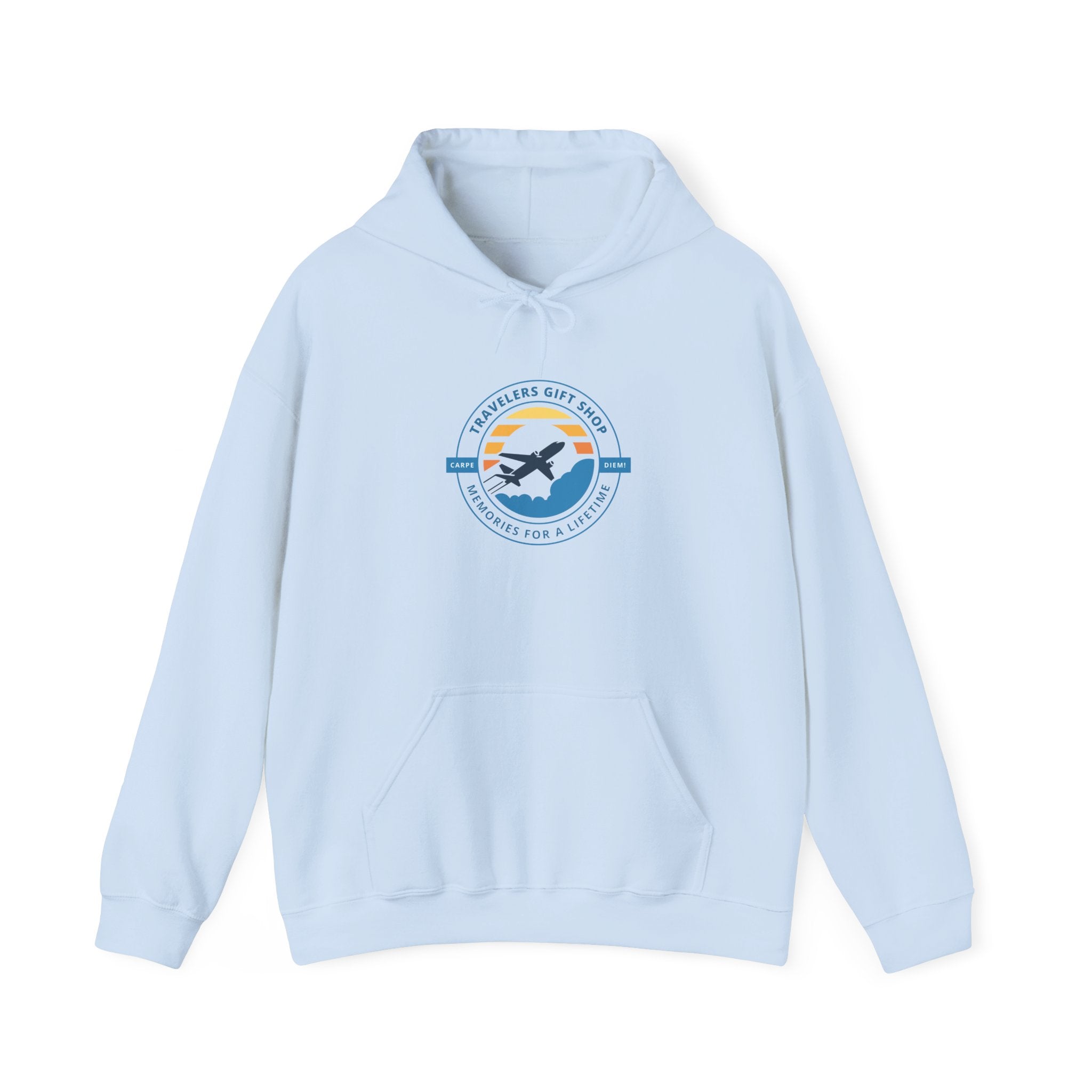 Classic Hoodie Sweatshirt Travelers Gift Shop Logo