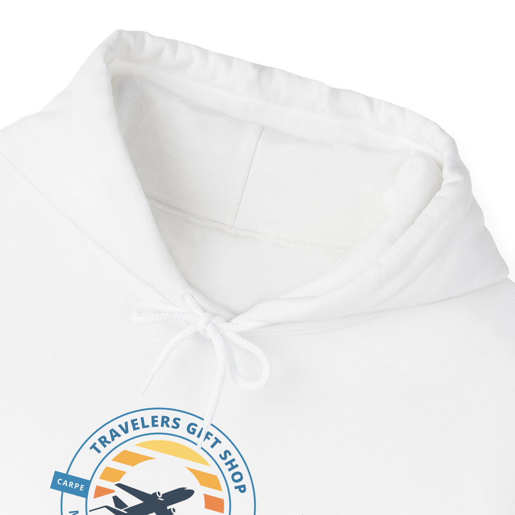 Classic Hoodie Sweatshirt Travelers Gift Shop Logo