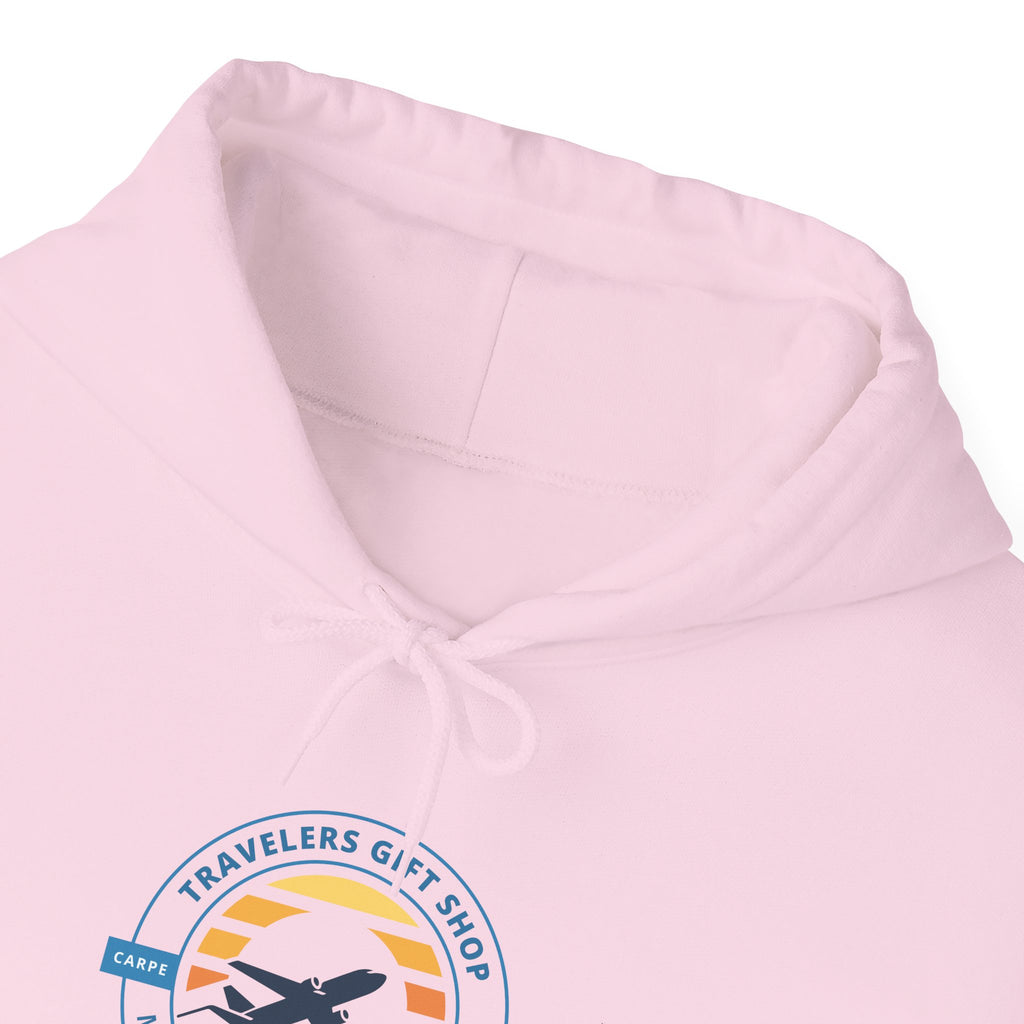 Classic Hoodie Sweatshirt Travelers Gift Shop Logo