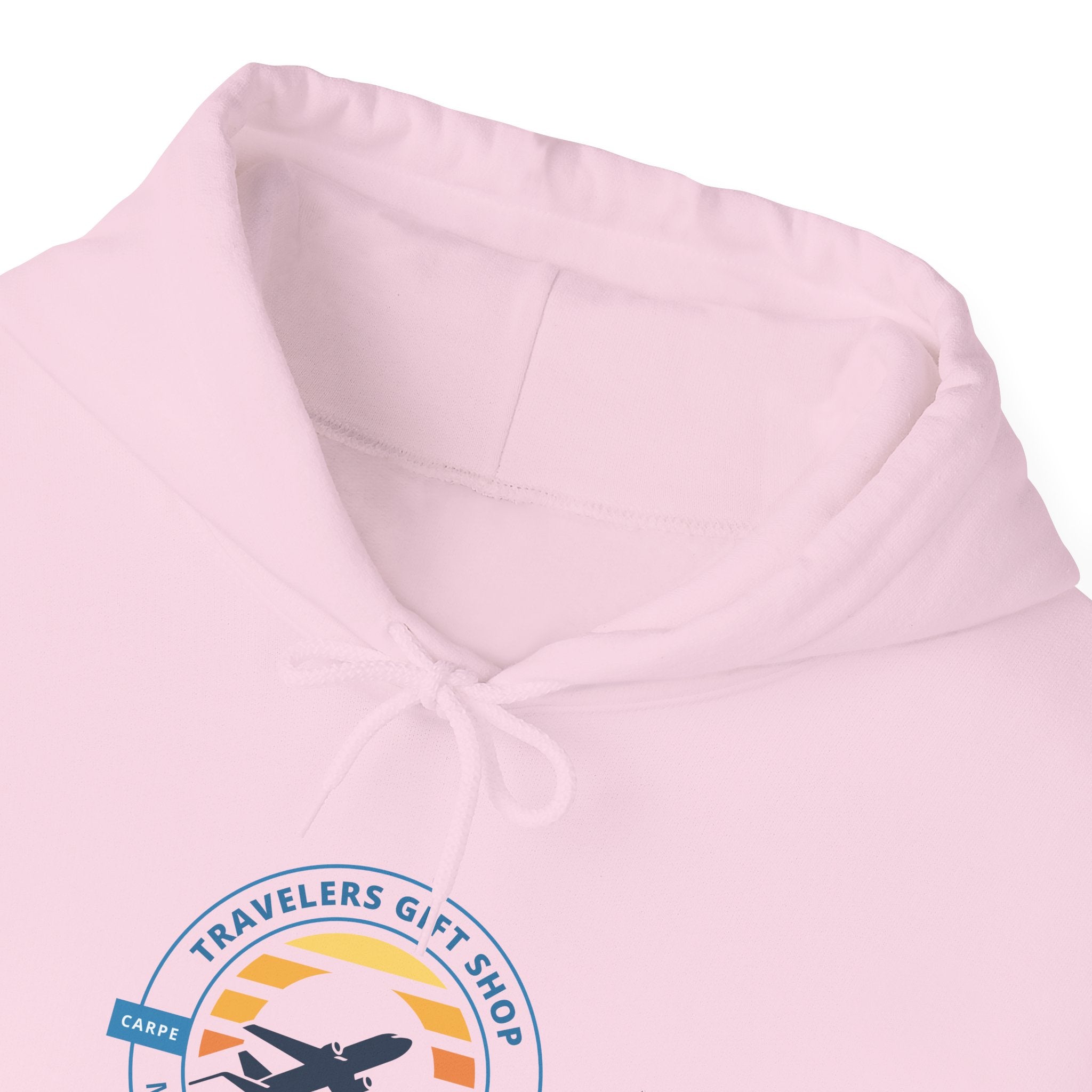 Classic Hoodie Sweatshirt Travelers Gift Shop Logo