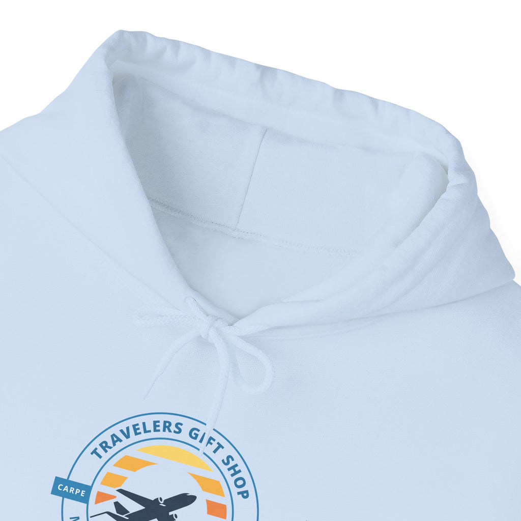 Classic Hoodie Sweatshirt Travelers Gift Shop Logo